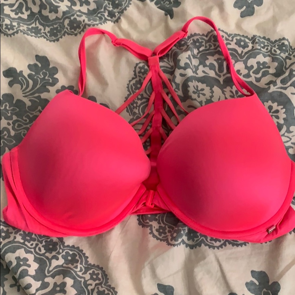 Hot pink VS Bra
